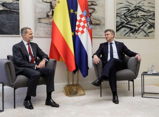 Plenković i španjolski kralj razgovarali o suradnji, energetskoj krizi, šengenu
