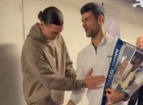 Zlatan slavio s Novakom, kćerka u peharu…