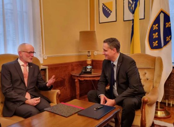 Bećirović - Fitschen: Važno nastaviti saradnju BiH i SR Njemačke