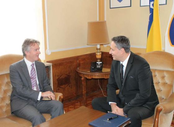 Bećirović i Reilly razgovarali o reformskim i integracionim procesima
