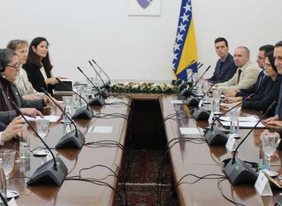 Cvijanović i Bećirović primili pomoćnicu administratora USAID-a