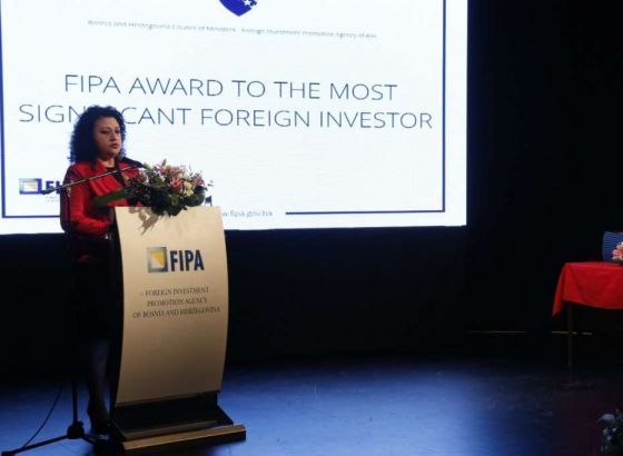 FIPA - Priznanja za 14 kompanija koje su dosad uložile 496, 7 miliona KM