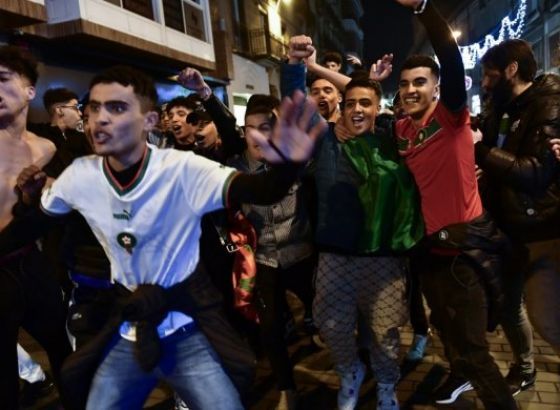 Kralj sa navijačima, Marokanci slavili u Madridu, Barseloni...