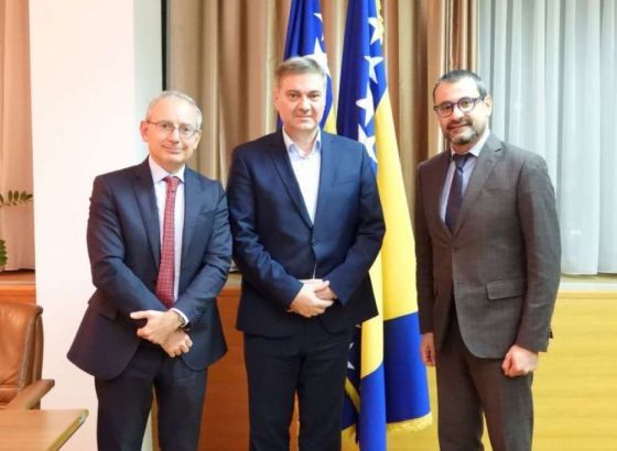 Zvizdić sa Casconeom: Kandidatski status bit će od koristi za građane, ekonomiju i investicije