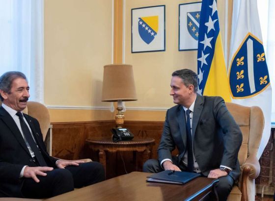 Bećirović i Namoora o modelitetima unapređenja saradnje BiH i Države Palestine