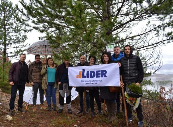 MKF Lider realizirao akcije pošumljavanja i ozelenjavanja u Mostaru i Konjicu