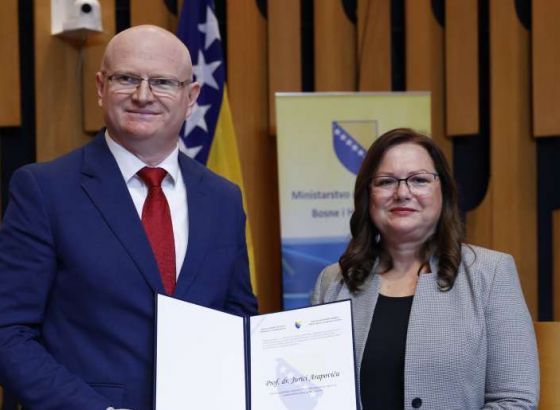 Dobitnik državne nagrade u oblasti nauke u BiH prof. dr. Jurica Arapović