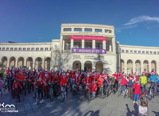 U nedelju nas očekuje biciklijada Djed Božićnjaka/Mrazova