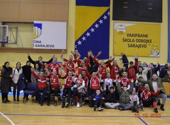 Sjedeća odbojka - Fantomi jesenji prvaci Bosne i Hercegovine