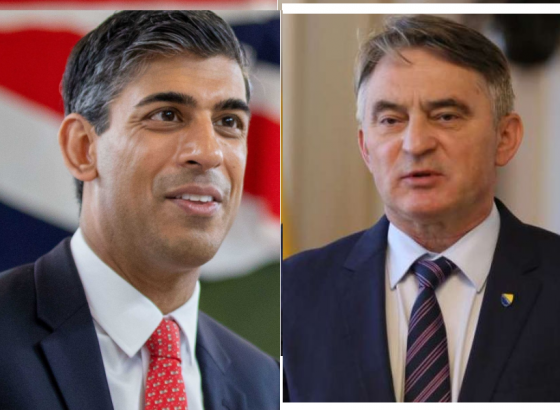 Rishi Sunak, premijer Ujedinjenog Kraljevstva pisao Komšiću