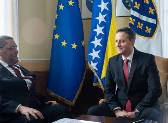 Bećirović - Ali-Khater: Politički odnosi BiH i Katara vrlo dobri, unaprijediti saradnju u turizmu