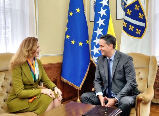 Bećirović razgovarao s rezidentnom koordinatoricom UN-a za BiH Ingrid Macdonald