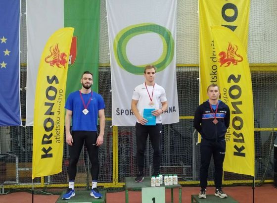 Na međunarodnom atletskom mitingu u Ljubaljana Vikalo osvojio drugo mjesto
