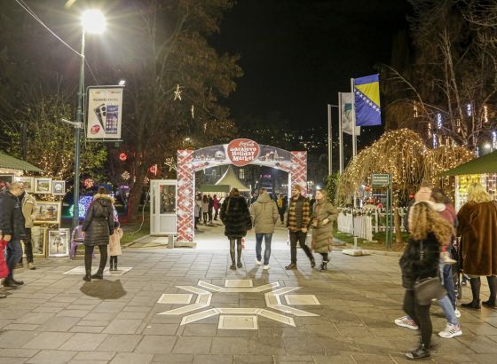 Sarajevo Holiday Market otvoren do 15. januara, klizalište sve do 5.februara