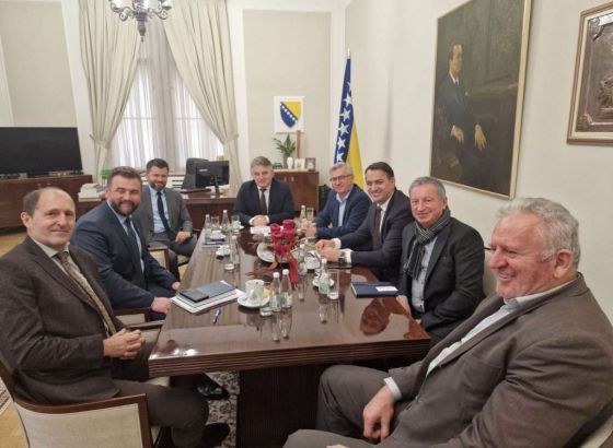 UPFBiH sa Komšićem i delegacijom DF - Neophodne hitne ekonomske reforme