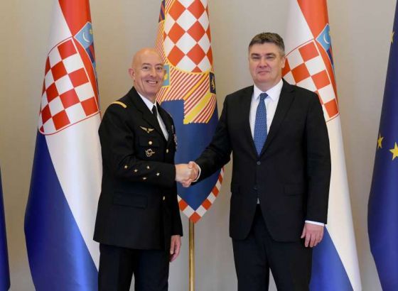 Milanović primio zapovjednika NATO-a ACT Philippea Lavignea