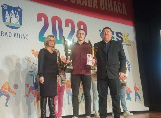 Amil Tutić najuspješniji sportista grada Bihaća u 2022.