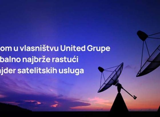 Vivacom u vlasništvu United Grupe globalno najbrže rastući provajder satelitskih usluga