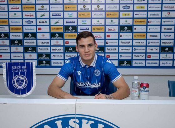 Željezničar potpisao ugovor s mladim bh. reprezentativcem