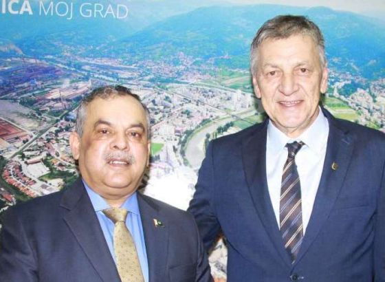 Pakistanski ambasador razgovarao o privrednoj saradnji s gradonačelnikom Zenice