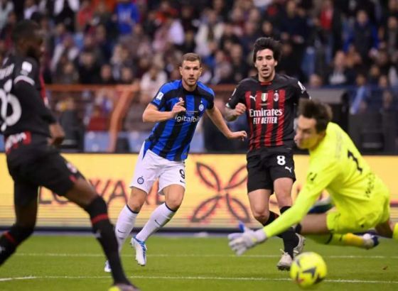 Inter savladao Milan i osvojio Superkup Italije, Džeko stijelac