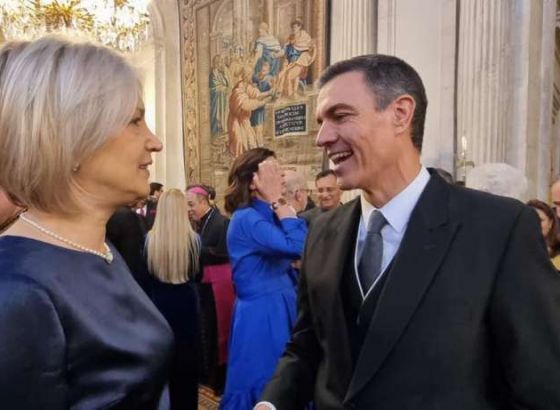 Ambasadorica Savić na diplomatskom prijemu u Kraljevskoj kući u Madridu