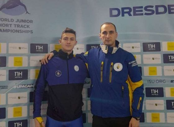 Solidan nastup Ermina Raščića na svjetskom juniorskom prvenstvu u brzom klizanju