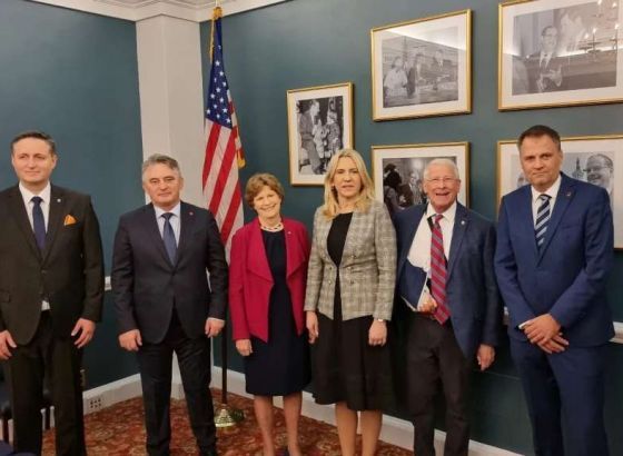 Članovi Predsjedništva BiH u Washingtonu sa članovima Odbora za vanjske poslove Senata SAD-a