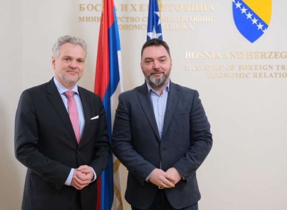 Košarac i Sattler o aktuelnim političkim i ekonomskim temama