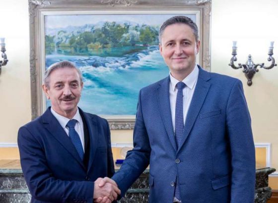 Bećirović primio u oproštajnu posjetu ambasadora Republike Sjeverna Makedonije