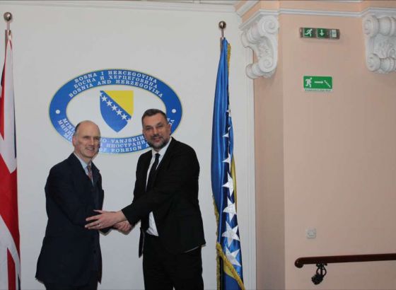 Konaković-Docherty: Podrška Ujedinjenog Kraljevstva integracijskim i reformskim procesima BiH