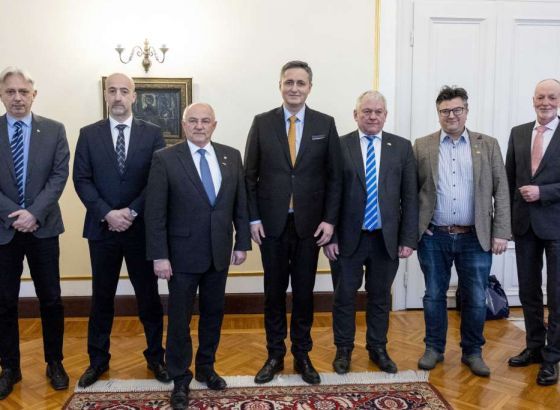 Bećirović primio delegaciju Parlamentarne grupe za jugoistočnu Evropu njemačkog Bundestaga