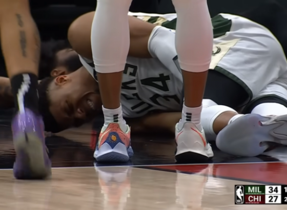 Muk u NBA ligi: Povrijedio se Adetokumbo nakon neugodnog pada, odmah otišao u svlačionicu
