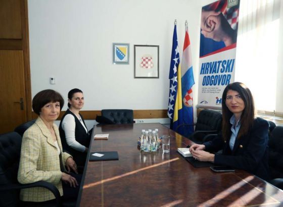 Filipović primila ambasadoricu Češke Republike u Bosni i Hercegovini Ivanu Hlavsovu
