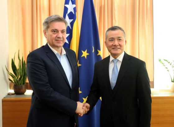 Zvizdić - Ji: Postoji prostor za unapređenje saradnje BiH i Kine u svim segmentima