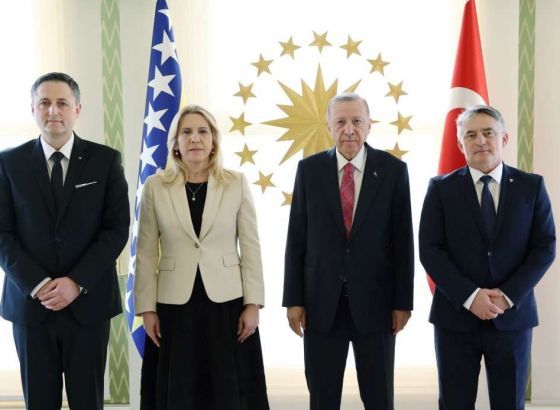 Članovi Predsjedništva BiH i Erdogan za jačanje ekonomske saradnje