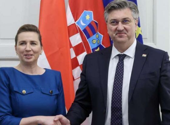 Danska premijerka: Hrvatska ne smije sama snositi odgovornost za vanjske granice