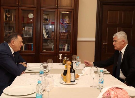 Čović i Dodik u Banjoj Luci razgovarali o funkcioniranju vlasti u institucijama BiH
