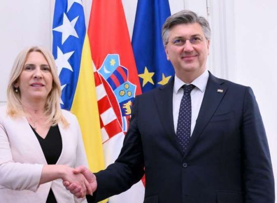 Cvijanović i Plenković o unapređenju bilateralne i regionalne saradnje