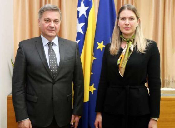 Zvizdić razgovarao s ambasadoricom Švedske o ekonomskoj i sigurnosnoj situaciji