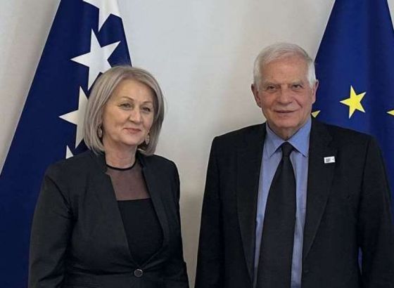 Krišto s visokim predstavnikom EU Borellom o euroatlantskom putu BiH