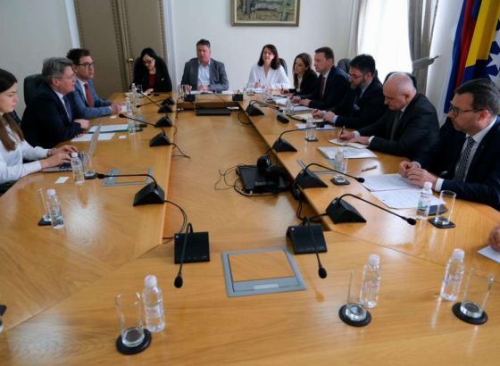 Ministri Košarac, Đokić i Džindić sa direktorom Sekretarijata Energetske zajednice