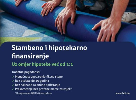 BBI ponuda stambenih i hipotekarnih finansiranja  