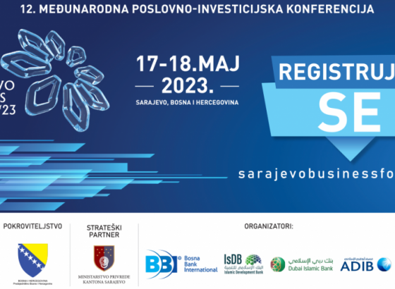 Sarajevo Business Forum 17. i 18. maja u Sarajevu, zvanično otvorena online registracija učesnika