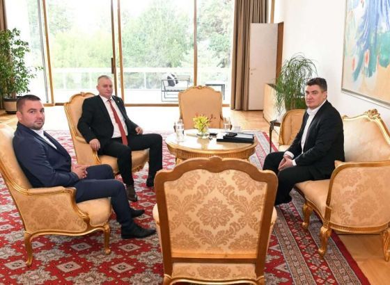 Milanović i Karamatić razgovarali o položaju Hrvata u BiH