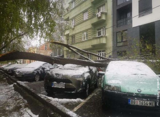Snježno nevrjeme u Srbiji, orkanska bura u Hrvatskoj