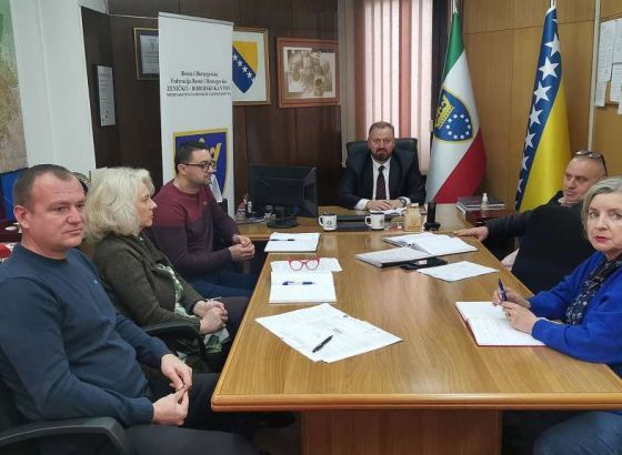 Šibonjić razgovarao sa predstavnicima RMU Zenica
