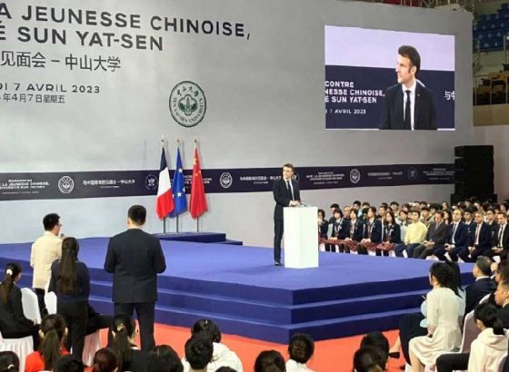 Macron hvalio 'kritičko razmišljanje' na elitnom univerzitetu u Kini