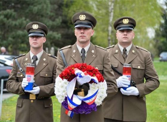 Hrvatska: Spomen-ploča pripadnicima 204. brigade poginulim na Kupresu i Bosanskoj Posavini