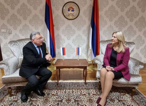Cvijanović razgovarala sa Kalabuhovom o političkim i ekonomskim prilikama u BiH